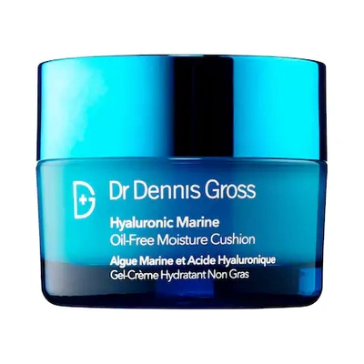 Shop Dr Dennis Gross Skincare Hyaluronic Marine Oil-free Moisture Cushion 3.4 oz/ 100 ml
