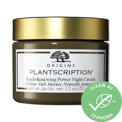 Shop Origins Plantscription Youth-renewing Power Night Cream 1.7 oz/ 50 ml