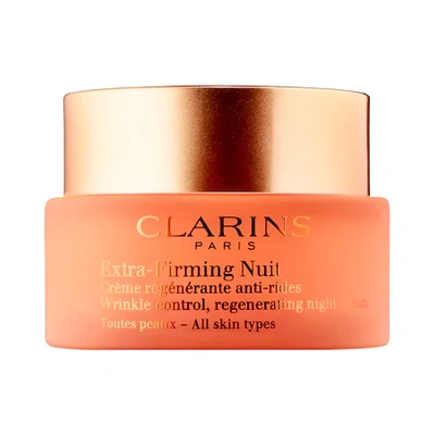 Shop Clarins Extra-firming & Smoothing Night Moisturizer 1.6 Oz/50 ml