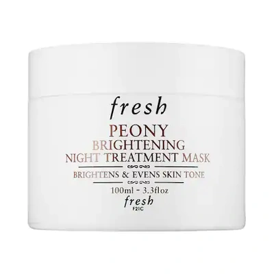 Shop Fresh Peony Brightening Night Treatment Mask 3.3 oz/ 100 ml