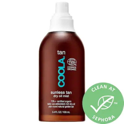 Shop Coola Sunless Tan Dry Body Oil Mist 3.4 oz/ 100 ml