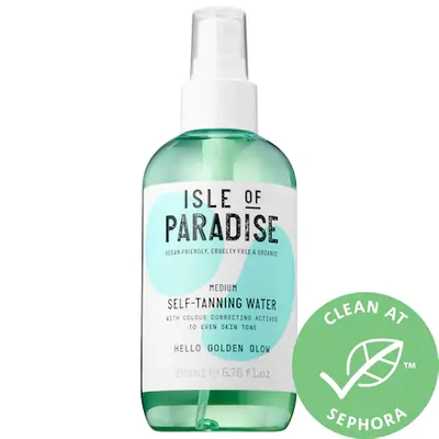 Shop Isle Of Paradise Self-tanning Refillable Water Medium 6.76 oz/ 200 ml