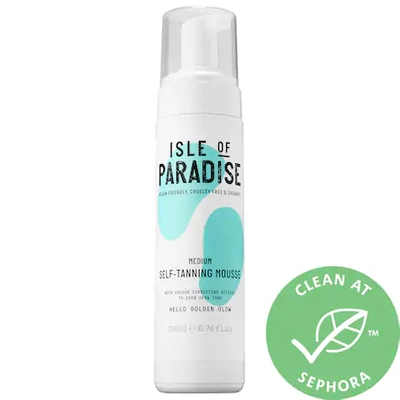 Shop Isle Of Paradise Self-tanning Mousse Medium 6.76 oz/ 200 ml