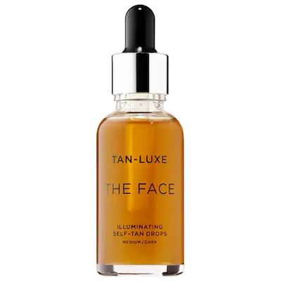 Shop Tan-luxe The Face Illuminating Self-tan Drops Medium/dark 1.01 oz/ 30 ml