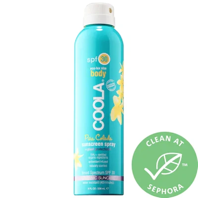 Shop Coola Sport Continuous Spray Spf 30 - Piña Colada 8 oz/ 236 ml
