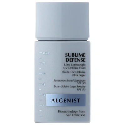 Shop Algenist Sublime Defense Ultra Lightweight Uv Defense Fluid Spf 50 1 oz / 29.5 ml
