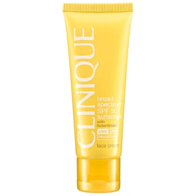 Shop Clinique Face Sunscreen Broad Spectrum Spf 50 1.7 oz/ 50 ml