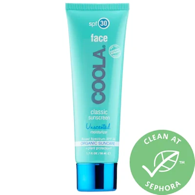 Shop Coola Classic Face Spf 30 - Unscented 1.7 oz/ 50 ml