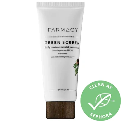 Shop Farmacy Green Screen Daily Environmental Protector Broad Spectrum Mineralsunscreen Spf 30 With Echinacea Gre