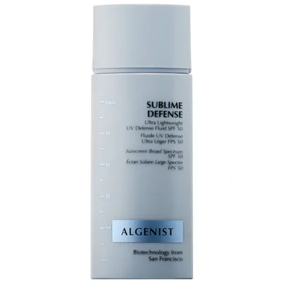 Shop Algenist Sublime Defense Ultra Lightweight Uv Defense Fluid Spf 50 1.7 oz/ 50 ml