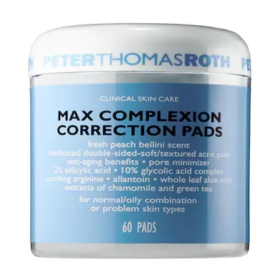 Shop Peter Thomas Roth Goodbye Acne Max Complexion Correction Pads 60 Pads