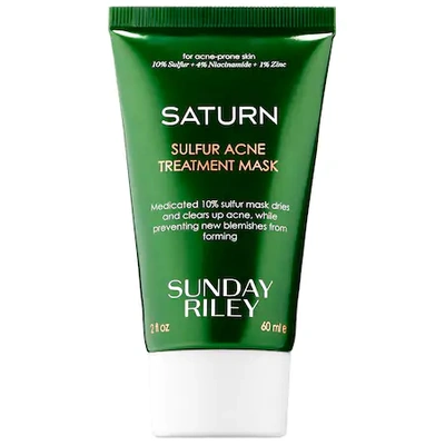 Shop Sunday Riley Saturn Sulfur Acne Treatment Mask 2 oz/ 60 ml