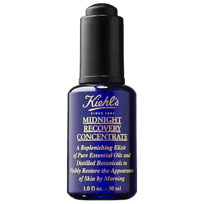 Kiehl's Since 1851 Midnight Recovery Concentrate Moisturizing Face Oil 1 oz/ 30 ml