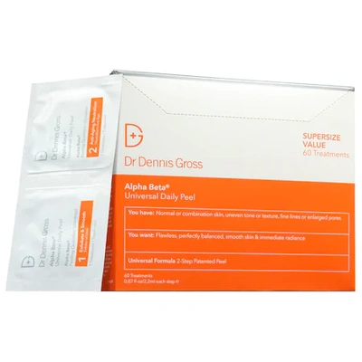 Shop Dr Dennis Gross Skincare Alpha Beta Universal Daily Peel Pads 60 Treatments