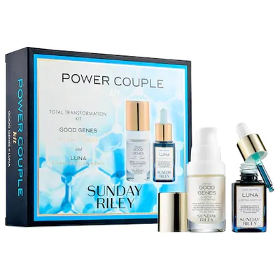 Shop Sunday Riley Power Couple Advanced Retinol And Lactic Acid Duo