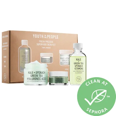 Shop Youth To The People Fresh Pressed Superfood Skin Kit
