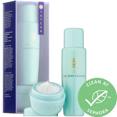 Shop Tatcha Pore-perfecting Moisturizer & Cleanser Duo