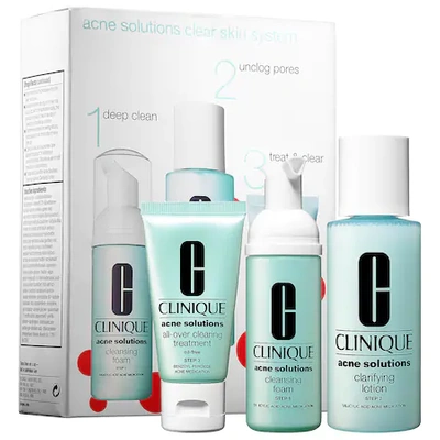 Shop Clinique Acne Solutions Clear Skin System Starter Kit