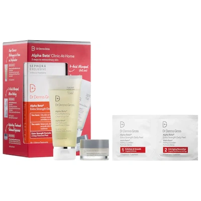 Shop Dr Dennis Gross Skincare Alpha Beta® Clinic-at-home Kit Extra Strength