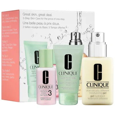 Shop Clinique Great Skin, Great Deal Set For Combination Oily Skin