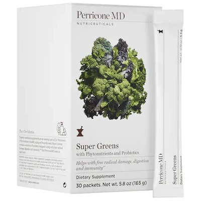 Shop Perricone Md Super Greens Dietary Supplement 5.8 oz/ 165 G (30 Packets)