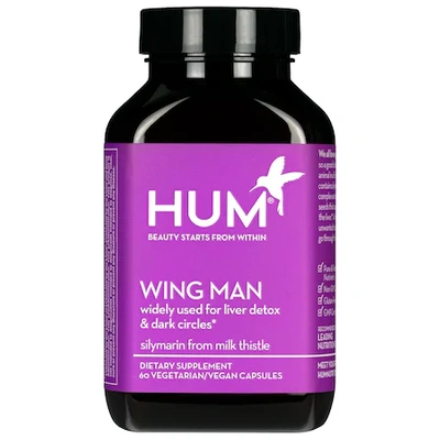 Shop Hum Nutrition Wing Man Liver Detox And Dark Circle Supplement 60 Capsules