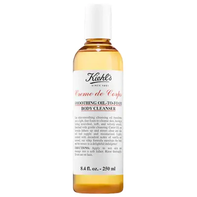 Shop Kiehl's Since 1851 1851 Creme De Corps Smoothing Oil-to-foam Body Cleanser 8.4 oz/ 250 ml