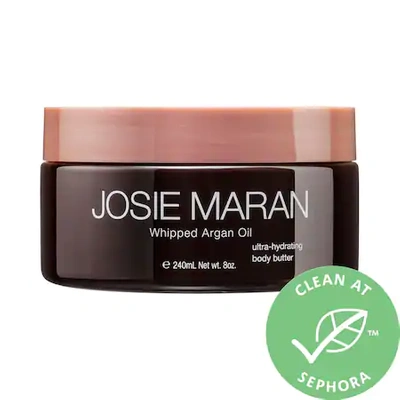 Shop Josie Maran Whipped Argan Oil Body Butter 8 oz Vanilla Bean 8 oz/ 237 ml