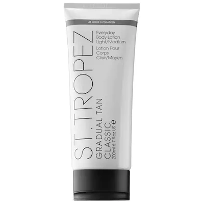 Shop St. Tropez Tanning Essentials Gradual Tan Classic Everyday Body Lotion Light/medium 6.7 oz/ 198 ml
