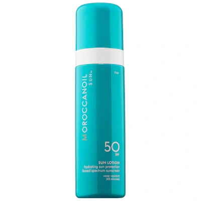 Shop Moroccanoil Sun Lotion 50 Spf 5 oz/ 150 ml