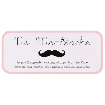 Shop No Mo-stache Portable Hypoallergenic Waxing Strips For The Face 24 Strips