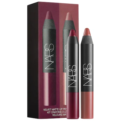 Shop Nars Mini Velvet Matte Lipstick Pencil Duo Damned/ Walkyrie 2 X 0.06 oz/ 1.8 G