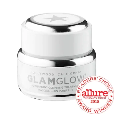 Shop Glamglow Mini Supermud Charcoal Instant Treatment Mask 0.5 oz/ 15 G