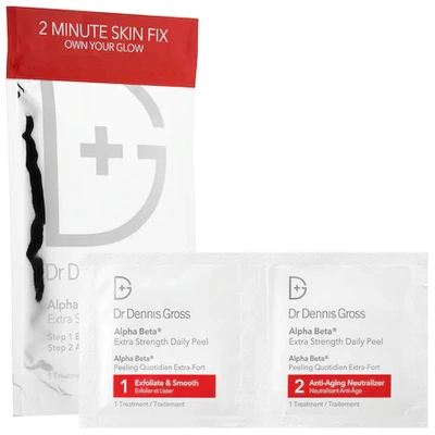 Shop Dr Dennis Gross Skincare Mini Alpha Beta Extra Strength Daily Peel Pads 5 Treatments