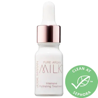 Shop Josie Maran Pure Argan Milk(tm) Intensive Hydrating Treatment Mini 0.33 oz/ 9.8 ml