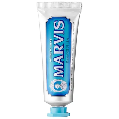 Shop Marvis Aquatic Mint Toothpaste Mini 1.3 oz