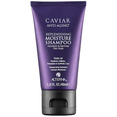 Shop Alterna Haircare Caviar Anti-aging® Replenishing Moisture Shampoo Mini 1.35 oz/ 40 ml