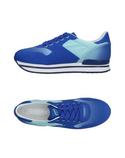 Shop Hogan Sneakers In Bright Blue