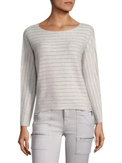 Shop Joie Cashmere Blend Kerenza Sweater In Heather Sterling