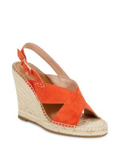 Shop Joie Jace Open Toe Wedge Sandals In Sunset