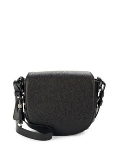 Shop Mackage Rima Shoulder Bag In Black