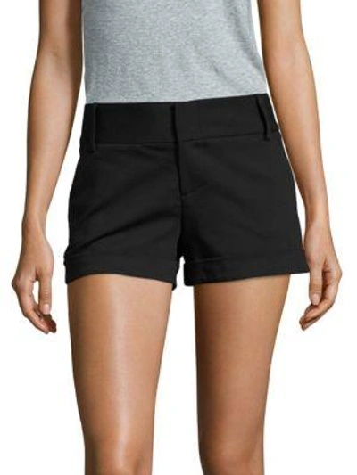 Alice And Olivia Alice + Olivia Shorts - Cady Cuff In Black