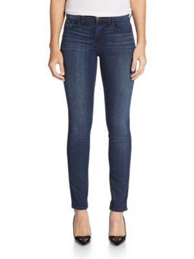 Shop J Brand Mid-rise Skinny Jeans In Monterey