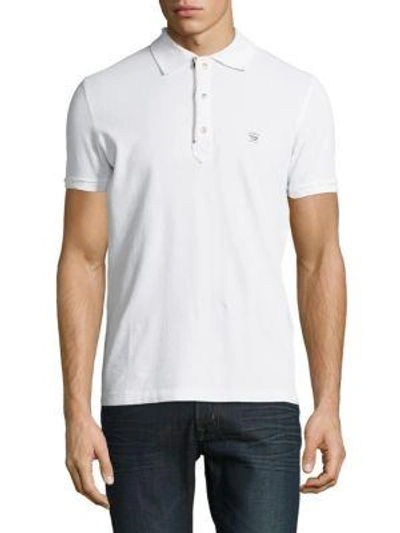 Shop Diesel T-kalanit Polo In White