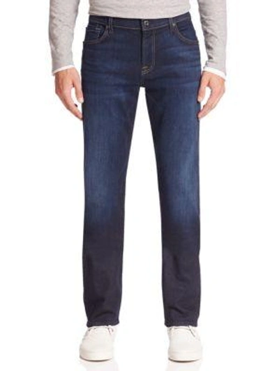 Shop 7 For All Mankind Standard Straight Leg Jeans In Nostalgia