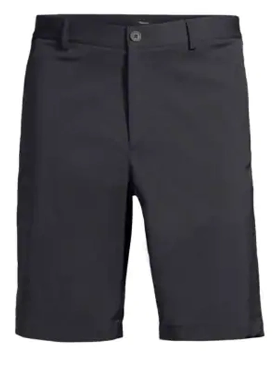 Shop Theory Zaine Zip-fly Shorts In Hydro