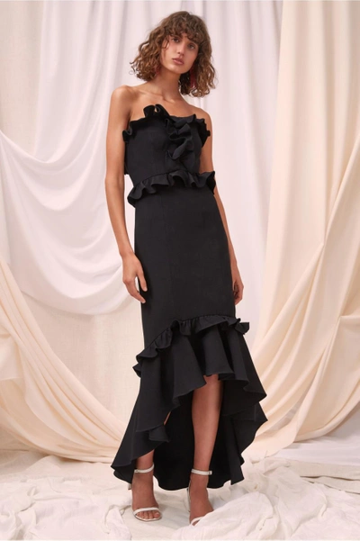 Shop C/meo Collective Forgive Gown In Black