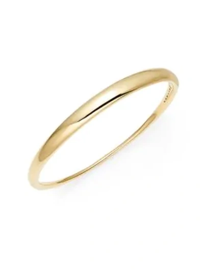 Shop Adriana Orsini Crescent Bangle Bracelet In Gold