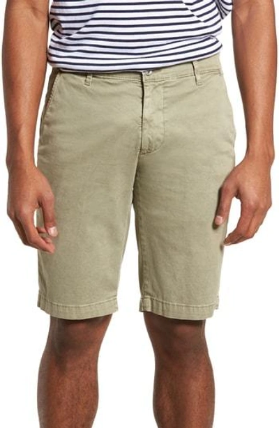 Shop Ag 'griffin' Chino Shorts In Sulfur Dry Cypress