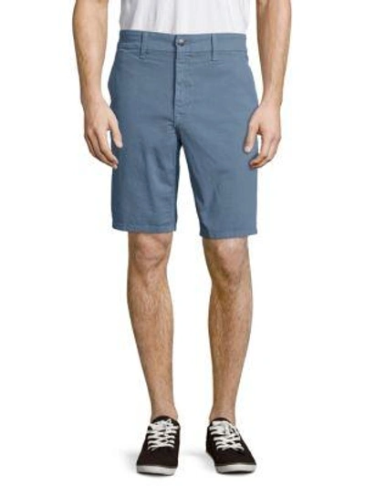 Shop Joe's Solid Four-pocket Shorts In Aero Blue